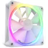 Вентилятор 2.4 W, 120 mm, Alb NZXT PC Case Fan F120 RGB, 120x120x26mm, 18 LEDs, 17-27.5dB, 14-50CFM, 500-1800RPM, FDB, 4 Pin, White. 