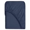 Cearceaf Satin, Albastru Askona 160*200 Askona Home Navy Blue 