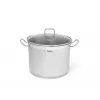 Cratita cu capac 13.2 l, 28x21.5 сm, Inox FISSMAN Tahara 5308 