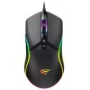 Gaming Mouse  Havit MS1036, 1200-7200dpi, 7 buttons, Ergonomic, Programmable, RGB, 83g, 1.6m, USB, Black 