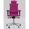 Офисное кресло Stofa Azur, Cusatura de designer DESIGN Kulik System Elegance Grape Roz 