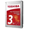 HDD  TOSHIBA 3.5" HDD 3.0TB-SATA- 64MB P300 Desktop PC "HDWD130UZSVA", CMR 