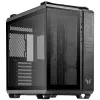 Корпус без БП  ASUS GT502 TUF GAMING TG CASE w/o PSU, Dual Chamber Chassis, Panoramic View, Front&Left Side Tempered Glass, Tool-Free Side Panels, Vertical VGA Mount, 4x 2.5"/3.5" Combo Bay, 2xUSB3.2, 1xUSB-C 3.2Gen2, 1xAudio, 1xLED Button,11kg, ATX
