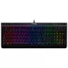 Игровая клавиатура  HyperX Alloy Core RGB Membrane, Media Control, Solid frame, 5 Zones RGB, Spill resistant, Game Mode, EN, 1.8m, USB, Black. 