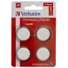 Baterie   VERBATIM Verbatim Lithium Battery CR2450 3V, 4 Pack, Blister pack 