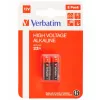 Батарея  VERBATIM Verbatim Alkaline Battery High Voltage 12V 23A / MN21, 2 Pack 