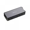 Docking station  VERBATIM 15-IN-1 USB-C PRO DOCKING STATION CDS-15S 15 Port with SSD slot, 2 x HDMI, up to 8K@30Hz; 1 x DP, up to 8K@30Hz; 1 x RJ45, up to 1Gb/s; 1 x USB-A 3.1, up to 10Gb/s; 2 x USB-A 3.0, up to 5Gb/s; 1 x USB-A 2.0, up to 480Mb/s; 1 x USB-C 3.1, up to 10Gb/s; 1 x SD 4, Aluminum+ABS, 340g