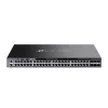 Comutator de retea  TP-LINK 48-port Gigabit Layer 3 Managed Switch "SG6654X" 6x10Gbit SFP+, Stackable, 2xPSU, Console Port, Rackmount