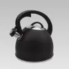 Ceainic cu fluier 2.5 l, Inox, Negru Maestro MR-1325 