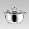 Кастрюля с крышкой 2.8 l, 18 cm, Inox Maestro Mr-3515-18 