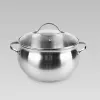 Cratita cu capac 4 l, 20 cm, Inox Maestro Mr-3516-20 