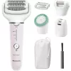 Epilator 60 pensete, 3 trepte de vietza, 5 duze, Alb, Roz PANASONIC ES-EY80-P520 