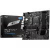Материнская плата  MSI PRO B760M-P DDR4 Socket 1700, Intel® B760 (14/13/12th Gen CPU), CPU graphics, VGA, HDMI, DP, Dual 4xDDR4-4800, 1xPCIe X16 4.0, 4xSATA3, RAID, 2xM.2 4.0, 2xPCIe X1, ALC897 7.1 HDA, 2.5GbE LAN, 1xUSB-C 3.2Gen2, 3xUSB3.2, LPT+COM-port Header, RGB Led, mATX