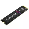 SSD  GOODRAM M.2 NVMe 1.0TB PX700 PCIe4.0 x4 / NVMe1.4, M2 Type 2280 form factor, Sequential Reads/Writes 7400 MB/s / 6500 MB/s, HBM 3.0 Technology, TBW: 600TB, MTBF: 2mln hours, 3D NAND TLC, PS5 ready, heat-dissipating thermal pad