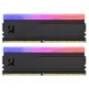 RAM  GOODRAM 64GB (Kit of 2*32GB) DDR5-6000 IRDM RGB DDR5 DEEP BLACK (Dual Channel Kit) PC48000, CL30, Latency 30-38-38-76, 1.35V, 2048x8, Intel XMP3.0 / EXPO, Aluminium BLACK heatsink w/ LED backlight strip