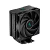 Кулер универсальный  DEEPCOOL AC "AG400 DIGITAL BK" (≤31.6dB, 500-2100RPM, 75.89 CFM, 120mm, 220W, 4x6mm, Display, 636g.). Intel LGA1700/1200/1151/1150/1155