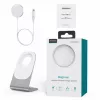 Беспроводная зарядка  Choetech Magnetic Charger Stand, H046 + T518-F, White 