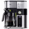 Кофемашина 1750 W, 1.25 л, Inox BRAUN KF 9050 BK 