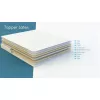 Topper saltea  SaltConfort Latex 140x200x7cm 