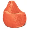 Бин Бэг кресло-мешок  AG Maserrati "Romb" L, Oranj 