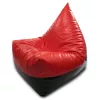 Bean Bag  AG Max Piramidă XL Rosu/Negru 