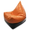 Bean Bag  AG Max Piramidă XL Oranj/Negru 