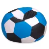 Bean Bag  AG Ares XXL, Albastru/Alb/Negru 