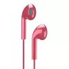 Casti cu fir  Cellular Line LIVE EGG-capsule earphone with mic, Red 