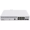 Коммутатор 8x 10/100/1000 Mbps MikroTik CSS610-8P-2S+IN 