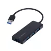 USB Hub  GEMBIRD 3.0 4-port UHB-U3P4-03, Black