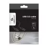 Кабель USB 1 m, white GEMBIRD CCP-USB3-AMCM-1M-W 