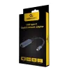 Adaptor  GEMBIRD Type-C to LAN F, A-USB3C-LAN-01 
