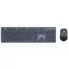 Комплект (клавиатура+мышь)  GEMBIRD Gembird KBS-WCH-04-RU, Wireless desktop set, 2.4 GHz wireless full size keyboard and mouse, Single USB nano-receiver, RU-layout, Black 