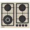Plita incorporabila cu gaz  WOLSER Plita de gaz incorporabila Wolser WL-BRD 6402  Ivory Glass FFD 
