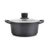Cratita cu capac  Maestro CAZAN CU CAPAC  24CM MR-4324 