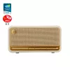 Колонка  EDIFIER Edifier MP230 White, Portable Tabletop Bluetooth Speaker, Vintage Radios classic design, 20W (2x10W) RMS, Class-D Amplifier, Bluetooth 5.0, Battery capacity 2500mAh, Piano key buttons, AUX, USB-C port and TF card, Dimensions (W x H x D)164x 84.3x 