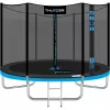 Trambulina  THUNDER OUTSIDE PRO 10FT, 312 CM, CU PLASA DE PROTECTIE EXTERIOARA, BLUE 