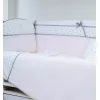 Lenjerie de pat  PM Set lenjerie 8 piese Confort Stele Roz 
