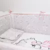 Lenjerie de pat  PM Set lenjerie 8piese Teddy love Pink 