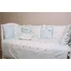 Lenjerie de pat  PM Set lenjerie 8 piese PERNE Turcoaz 