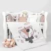 Постельное белье (комплект)  PM Set lenjerie 8 piese Cosita Vulpe 