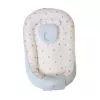 Lenjerie de pat  PM Babynest Buline Albastre 