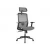 Fotoliu Gaming  Lumi Lumi Ergonomic Office Chair CH05-40, Black, Adjustable Headrest, Lumbar Support, Breathable Mesh Back, Adjustable Armrest, Pneumatic Seat-Height Adjustment, Seat Depth Adjustment, 340mm Nylon Base, PU Caster, 100mm Class 3 Gas Lift, Weight Capacity 1 