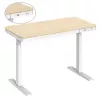 Masa de birou  Lumi S08-22D-SW WHITE ELECTRIC SINGLE-MOTOR SIT-STAND DESK WITH DRAWER & MEMORY CONTROL, 1180X600MM, HEIGHT RANGE 720-1200MM, WEIGHT CAPACITY 60KG, USB-A & USB TYPE-C PORTS, ADVANCE MEMORY CONTROLLER 
