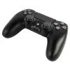 Gamepad  GEMBIRD Wireless Gamepad Gembird JPD-PS4BT-02, for PS4+PC, 2 analog joysticks, 4-way D-pad, 4 action buttons, Dual vibration, 3.5mm, 600mAh, 2.4Ghz+BT, Black 