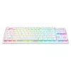 Gaming keyboard  RAZER Gaming Wireless Keyboard Razer DeathStalker V2 Pro, Mechanical, Tenkeyless, Opt.Linear SW, Low-Profile, Aluminium, Macro, RGB, 2.4Ghz+BT, EN, White 