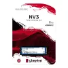 SSD  KINGSTON M.2 NVME SSD 1.0TB  NV3, INTERFACE: PCIE4.0 X4 / NVME1.3, M2 TYPE 2280 FORM FACTOR, SEQUENTIAL READS 6000 MB/S, SEQUENTIAL WRITES 4000 MB/S, SMI SM2268XT2/ PHISON E27T CONTROLLER, TBW: 320TB, 3D BICS6 TLC/ QLC NAND FLASH 