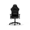 Игровое геймерское кресло  DXRacer Gaming/Office Chair DXRacer Prince GC-P132-N-FX2, Black/Black, Gaslift class 4, Premium PU leather, max weight up to 150kg / height 165-185cm, Recline 90°-135°, 1D Armrests, Headrest and lumbar cushions, Nylon wheelbase, 6cm PU Caster, W-20 kg 