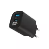 Incarcator  GEMBIRD Wall Charger Gembird 2-port: Type-C 30W PD; Type-A 20W QC 3.0, fast charger, LCD, Black 