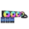 Cooler universal  ARCTIC LIQUID FREEZER III 360 A-RGB MULTI COMPATIBLE ALL-IN-ONE CPU WATER COOLER, INTEL 1851/1700/1200/115X AMD AM5, AM4, VRM FAN A-RGB: 400–2500RPM, PUMP: 800–2800RPM, 3X120MM A-RGB FAN 200–2000RPM, AIRFLOW 48.82 CFM/82.91 M3/H, FDB, ACFRE00144A 